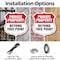 Signmission Private Property Shield Sign Private Pro, 6 Inch X 6 Inch, Plastic Sign SHI-P-6-444 - alternate 5