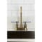 Kingston Brass Double-Handle 4" Centerset Bar Faucet, Antique Brass KB8493KPS - alternate 4