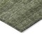 Homeroots 5' X 8' Olive Green And Ivory Geometric Washable Indoor Outdoor Area Rug 605597 - alternate 9