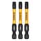 Dewalt FlexTorq Power BitL:2.25", PKG3, BitSize:T30 DWAF2TX30IR3 - alternate 1