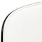Leisuremod Tule Dining Side Chair with Leather Seat and White Powder-Coated Steel Frame, Black/White, 2PK TWCBL18W2 - alternate 8