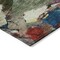 Homeroots 3' X 5' Green Teal Blue And Terra Cotta Abstract Washable Indoor Outdoor Area Rug 603125 - alternate 7