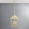 Hudson Valley Lighting Natick 4 Light Lantern 12.5 In. Aged Brass/Off white 5119-AGB/SSD - alternate 4