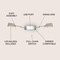 Jonathan Y Arlo 54" 2-Light Farmhouse Industrial Double Swing Arm Iron LED Wall Sconce w/Pull-Chain USB Chargin JYL6016B - alternate 16
