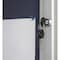 M&T Displays Enclosed Lockable Gray Felt Bulletin Showboard, 9x8.5x11 Inch Silver Aluminum 28.54x38.78 USBN1409A4X2000 - alternate 6