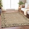 Homeroots 8' X 10' Gold Animal Print Washable Indoor Outdoor Area Rug 607647 - alternate 9