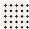 Daltile Daltile Octagon and Dot 2 x 2 Ceramic Mosaic Wall & Floor Tile in White/Black, 10PK 65012OCT21MS1P2 - alternate 4