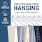 Lifemaster Metal Non-Slip Pants Hanger Set, Heavy Duty, Space-Saving, Closet Organizer, 30PK LMMT30GRY - alternate 6