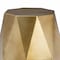 Baxton Studio Salman Geometric Bronze Metal Accent Table 259-14288-ZORO - alternate 7