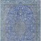 Homeroots 8' X 10' Blue And Gray Medallion Washable Indoor Outdoor Area Rug 616265 - alternate 7