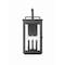 Z-Lite Hartwell 4-Light Outdoor Wall Light, 10 in W x 22.75 H, Sand Black 5019B-BK - alternate 7