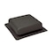 Gaf Master Flow 60 sq. in. NFA Resin Square-Top Roof Louver Static Vent in Weatherwood RT65WW - alternate 1