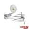 Extreme Max 3006.6719 Complete Slip Ring Anchor Kit w Rope / Anchor Chain / Shackle-#10 / 5 lbs. 3006.6719 - alternate 4