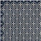 Homeroots 5' X 7' Navy Blue And Ivory Geometric Indoor Outdoor Area Rug 572644 - alternate 7