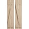 Ekena Millwork Rustic Two Board Spaced Board-n-Batten Sandblasted Faux Wood Shutters w/Z-Board, 11 1/2W x 68H, PR SHUBSZ11X68SDPR - alternate 1