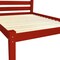 Homeroots Red Solid Wood Twin Bed Frame 546743 - alternate 6