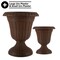 Pure Garden Outdoor Planter 2-Pack Large & Small Urn Planters Plastic Plant Pots for Indoor or Outdoor 50-LG1428 - alternate 10