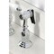 Kingston Brass Bridge Kitchen Faucet with Brass Sprayer, Polished Chrome KS7271BPLBS - alternate 6