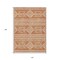 Homeroots 10' X 14' Copper And Ivory Southwestern Washable Indoor Outdoor Area Rug 593665 - alternate 7