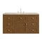 James Martin Vanities Laurent 48" Single Vanity, Honey Oak w/ 3 CM Tajnar Eclos Top 545-V48-HNO-3TJR - alternate 7