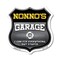 Signmission Nonno's Garage I Can Fix Everything But Stupid, 12 Inch X 12 Inch, Aluminum Metal Sign SHI-A-12-490-NONNO - alternate 1