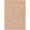 Homeroots 3' X 5' Peach And Ivory Floral Washable Indoor Outdoor Area Rug 582362 - alternate 7