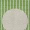 Homeroots 5' X 8' Green And Gray Striped Washable Indoor Outdoor Area Rug 597158 - alternate 9