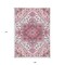 Homeroots 9' X 12' Pink Ivory And Gray Oriental Washable Indoor Outdoor Area Rug 600184 - alternate 9