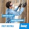 Knauf R-19 Kraft Faced Fiberglass Roll Insulation, bundle of 4 bags, covers 540.52SF, 4PK 5001472 - alternate 6