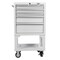 Viper Tool Storage 26-Inch 5-Drawer Rolling Tool Cabinet with Bulk Storage, White RG2605WHLL - alternate 1