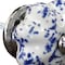 Homeroots Set of Twelve Blue And White Ceramic Drawer Pull Knobs, 12PK 358099 - alternate 6