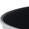 Homeroots 11in White Recycled Plastic Indoor Outdoor Round Pot Planter 488196 - alternate 3