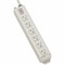 Tripp Lite Outlet Strip, SJT, 6 5-15/20R, 5-20P, 15 ft., Light Gray TLM615NC20 - alternate 1