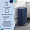 Happimess Curtis 8-Gallon Step-Open Trash Can, Denim Blue HPM1011E - alternate 9