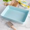 Martha Stewart Everyday 9in x 13in Carbon Steel Nonstick Rectangular Baking Pan in Turquoise 750121648M - alternate 5