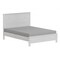 Homeroots White Solid Wood Full Double Bed Frame 490283 - alternate 8