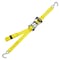 Smartstrap RachetX Series Tie-Down, 1-1/2 in W, 14 ft L, Plastic/Polyester/Rubber/Steel, Yellow, 1667 lb 351 - alternate 5