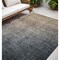 Homeroots 5' X 8' Taupe and Gray Ombre Washable Non Skid Indoor Outdoor Area Rug 563704 - alternate 1