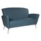 Office Star Products Lounge Seating Loveseat, Dillon Blue SL50552-R105 - alternate 1
