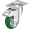 Blickle Swivel Plate Caster, PU, 6", Brake LH-ALST 150K-16-FI-CO - alternate 1