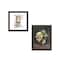 Homeroots Set Of Two Vintage Floral Tea Pot and Door Knob Black Framed Print Kitchen Wall Art, 2PK 408181 - alternate 1