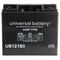 Upg 12V 18Ah F2, Battery 40648 - alternate 5