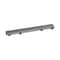 Hansgrohe Match Boardwalk Trim Boardwalk 23 5/8" w/ Height Adjustable Frame in Brushed Stainless Steel 56115801 - alternate 1