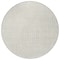 Homeroots 8' Ivory And Beige Round Geometric Washable Indoor Outdoor Area Rug 600746 - alternate 6