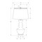 Monarch Specialties Lighting, 28"h, Table Lamp, Brown Resin, Beige Shade, Transitional I 9920 - alternate 3