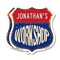Signmission Jonathan's Workshop, 12 inch X 12 inch, Aluminum Metal Sign, 2PK SHI-A-2PACK-12-489-JONATHAN - alternate 1