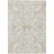 Homeroots 10' X 14' Beige And Ivory Damask Washable Indoor Outdoor Area Rug 614406 - alternate 8