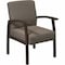 Lorell Thickly Padded Guest Chair, Espresso Frame, Taupe LLR68554 - alternate 2