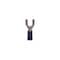 Gb Spade Terminal, 600 V, 16 to 14 AWG Wire, #8 to 10 Stud, Vinyl Insulation, Blue, 20PK 20-114 - alternate 1