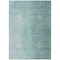 Homeroots 3' X 5' Teal Blue And Aqua Abstract Washable Indoor Outdoor Area Rug 588232 - alternate 8